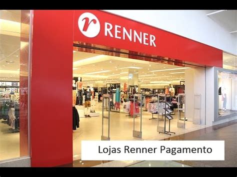 lojas renner pagamento.